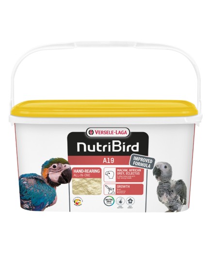 Versele-Laga NutriBird A19 High Energy Hand Rearing Food for Baby Birds 3kg